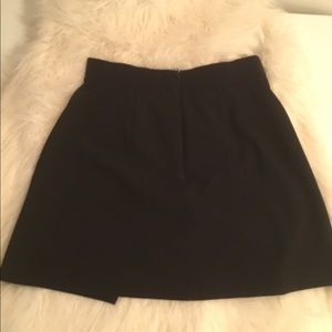 Alice + Olivia Black Mini Skirt